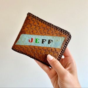 Leather Jeff Wallet